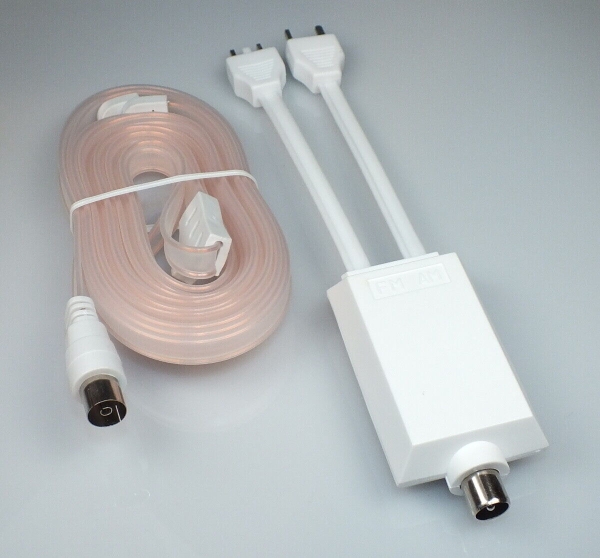 Dipol,Koax,Weiche,LMK,UKW,AM,FM,Antenne,Set,Wurfantenne