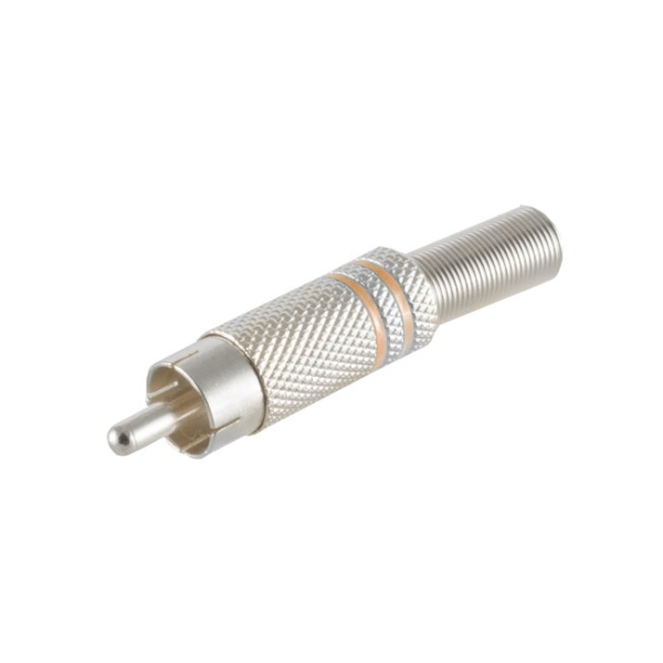 Cichstecker, lötbar, Metall, vergoldet, gelb, silber