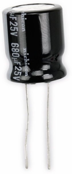 Elko - Elektrolytkondensator - 25 V - 680 uF