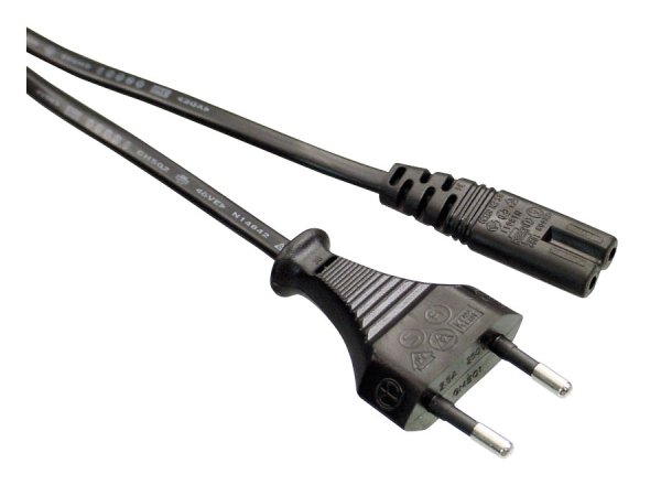 Euro,Netzkabel,Stromkabel,Doppelnut,Anschlusskabel,Rasierer,Radio,Recorder