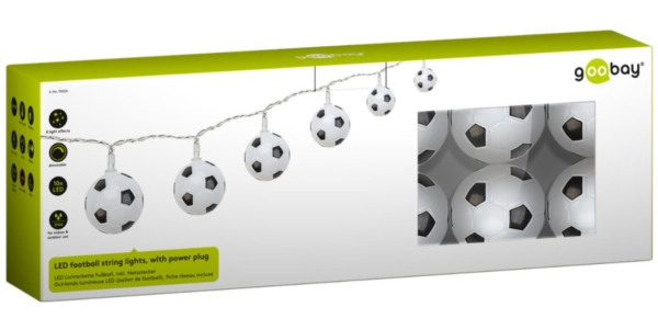 Fussball-Lichterkette LED - Effekte