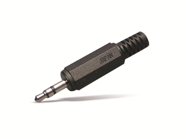 Klinkenstecker 3,5mm - stereo, Knickschutz