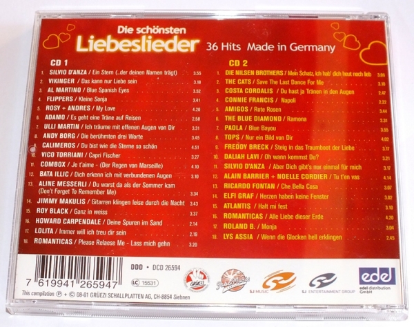 36 Liebeslieder