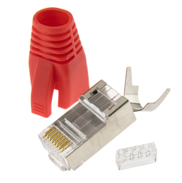 RJ45 Stecker rot