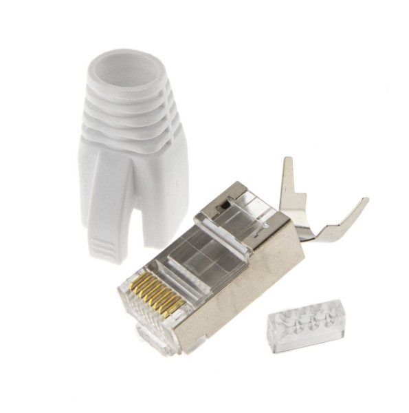 RJ45 Stecker weiss
