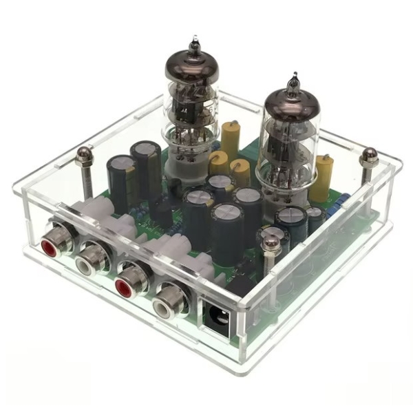 Gehäuse,Bausatz,Röhren,Tube,vor,verstärker,stereo,hifi,Platine,Modul,amplifier