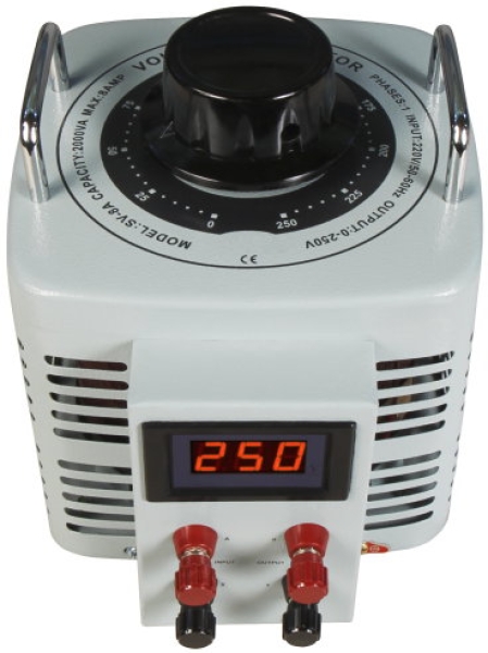 Ringkern Stelltrafo 2000W - 0-250V digital
