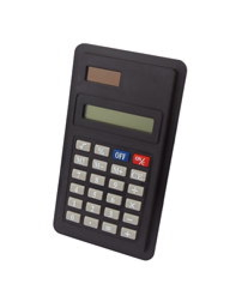 Taschenrechner in Etui