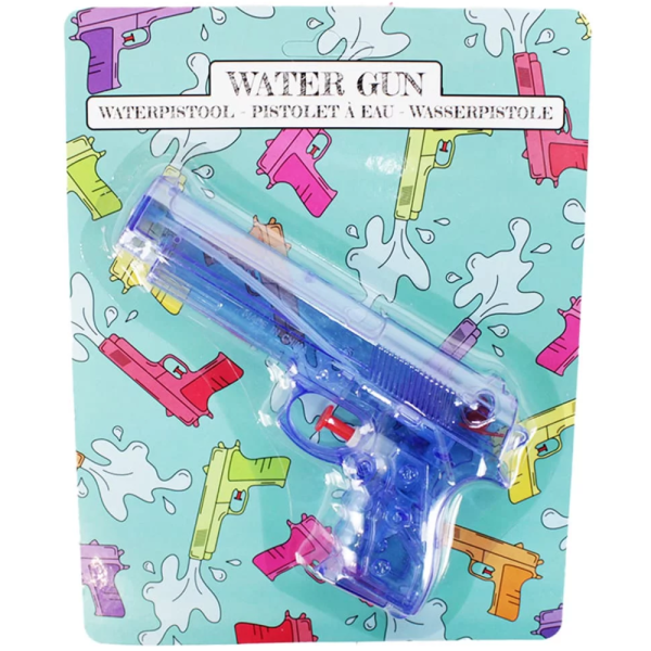 Wasserpistole 23 cm - blau, grün, orange