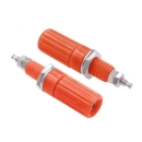 Bananenbuchse, Lautsprecher,Telefonbuchse,Laborbuchse, Buchse, Lautsprecher, Netzgerät, Einbau, 4, mm, rot