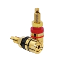 Lautsprecher,Speaker,Banane,Buchse,einbau,vergoldet,massiv,Dynavox