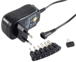 Netzteil,universal,3,12,V,1000,mA,Adapterstecker,umschaltbar