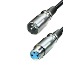 XLR Cannon Verbindungskabel - Vollmetall
