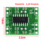 Verstärker,Amplifier,Platine,Modul,Mini,Miniatur,NF,stereo