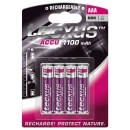 Tecxus 1100 mAh - 4er Akku