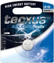 Tecxus LR43 Knopfzelle, Blister