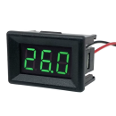 LED,Display,Spannung,Voltmeter,digital,3,stellig,grün,einbau,30,Volt